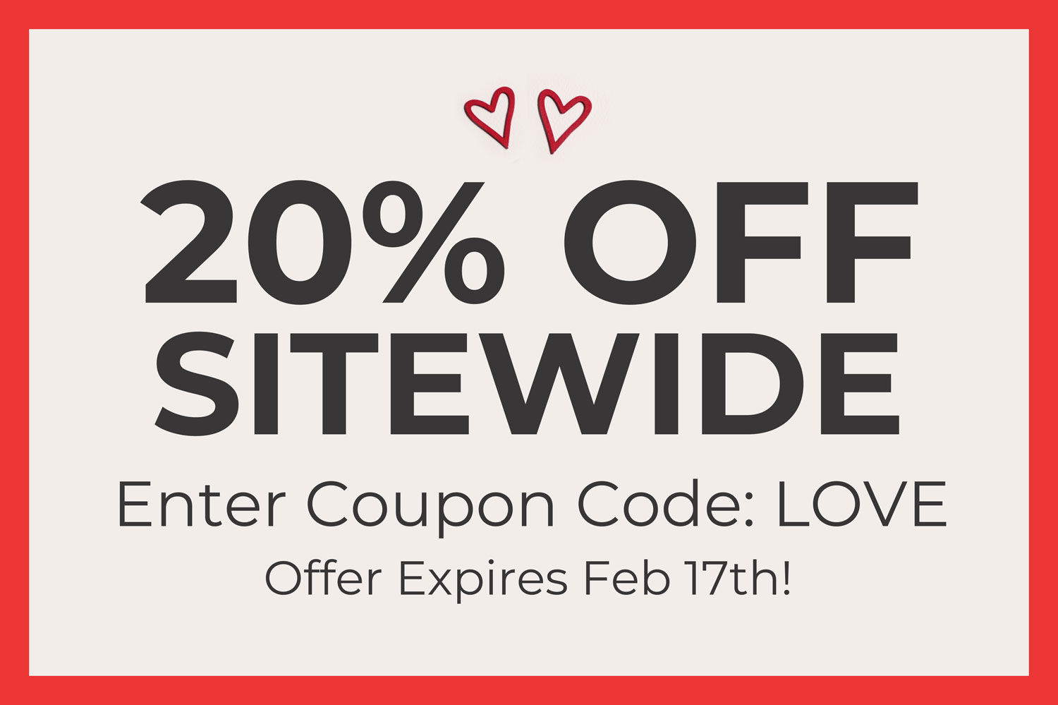 Valentine's Day Coupon