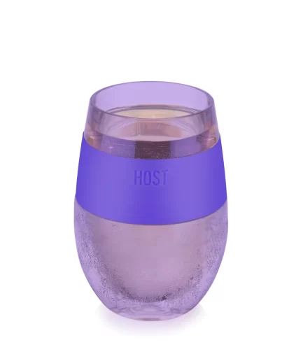 Host® Wine FREEZE Cooling Cup in Tinted Purple